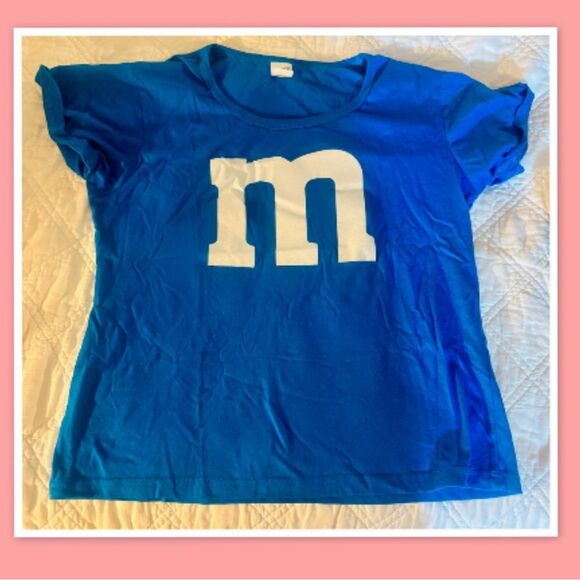 Spirit Halloween Adult M & M’s Blue Costume Kit - Picture 2 of 6